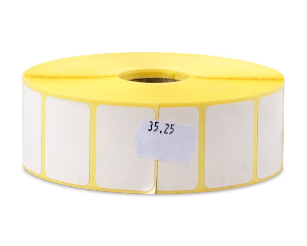 Θερμικές ετικέτες για barcode σε ρολό 35 x 25 mm - 2000 ετ./ ρολό