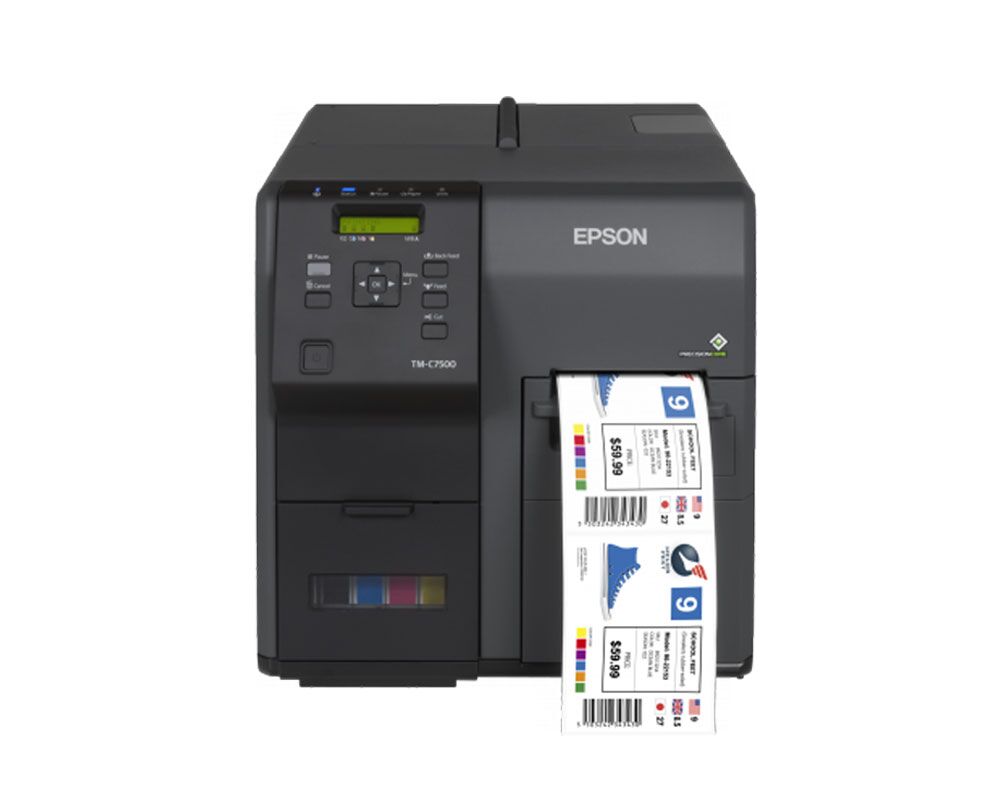 Έγχρωμος εκτυπωτής ετικέτας Epson C7500