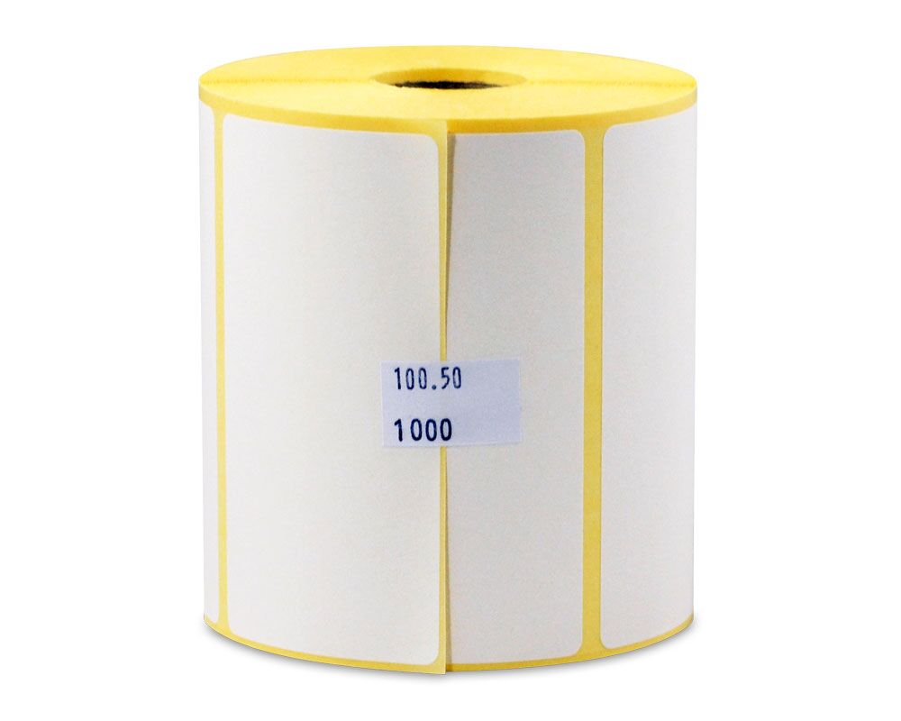 Θερμικές ετικέτες barcode σε ρολό 100 x 50 mm - 1000 ετ./ ρολό