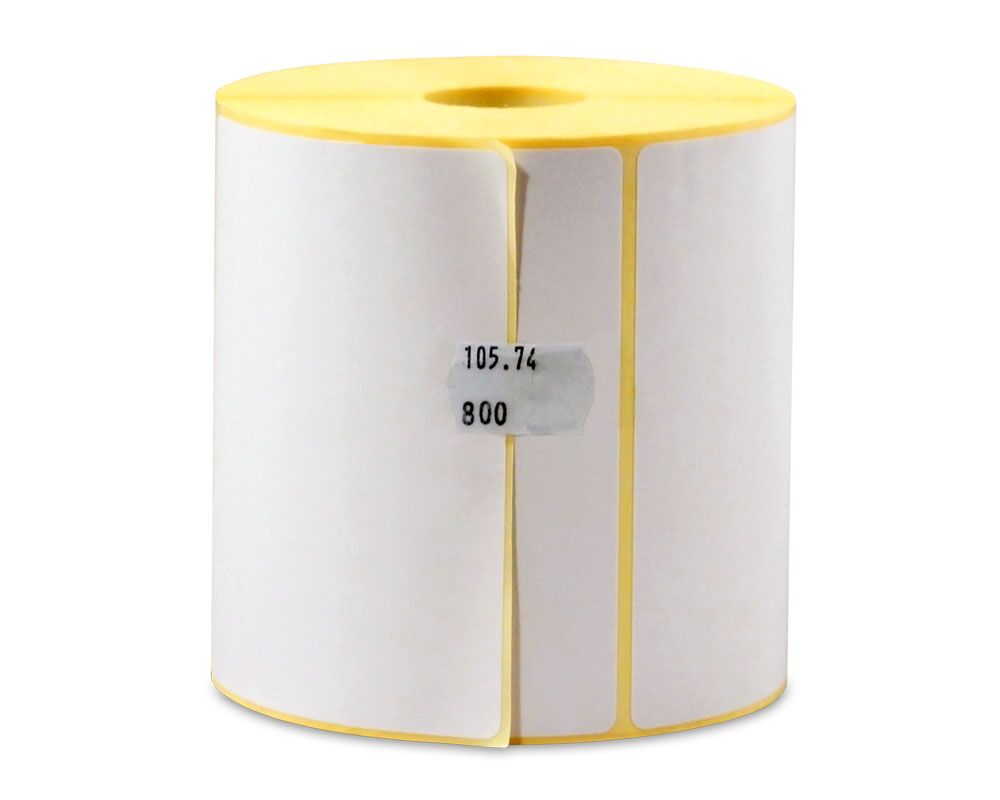 Θερμικές ετικέτες barcode σε ρολό 105 x 74 mm - 800 ετ./ ρολό