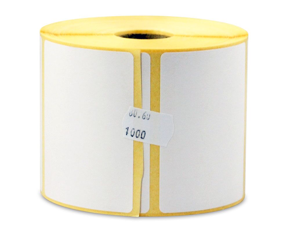Θερμικές ετικέτες barcode σε ρολό 80 Χ 60 mm - 1000 ετ./ ρολό